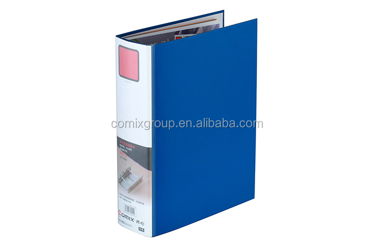 Comix Japanese Standard Design Big Capacity Filling Product A4 Metal Tube File Folder
