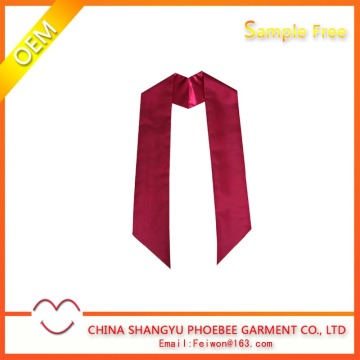 wholesale Red shiny satin plain stoles