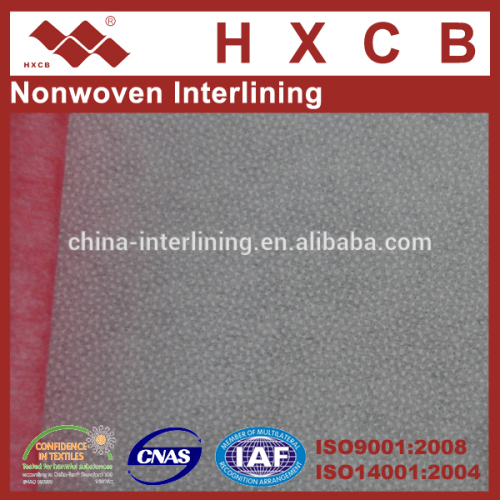 (2030) 50%Polyester 50%Nylon PES Powder Single Dot Fusible Nonwoven Suit Interlining