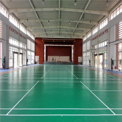 Roll Anti Slip Lantai Indoor Lapangan Tenis Meja Ping Pong PVC Olahraga Lantai Tikar Lapangan Bulu Tangkis Tikar Lantai Olahraga