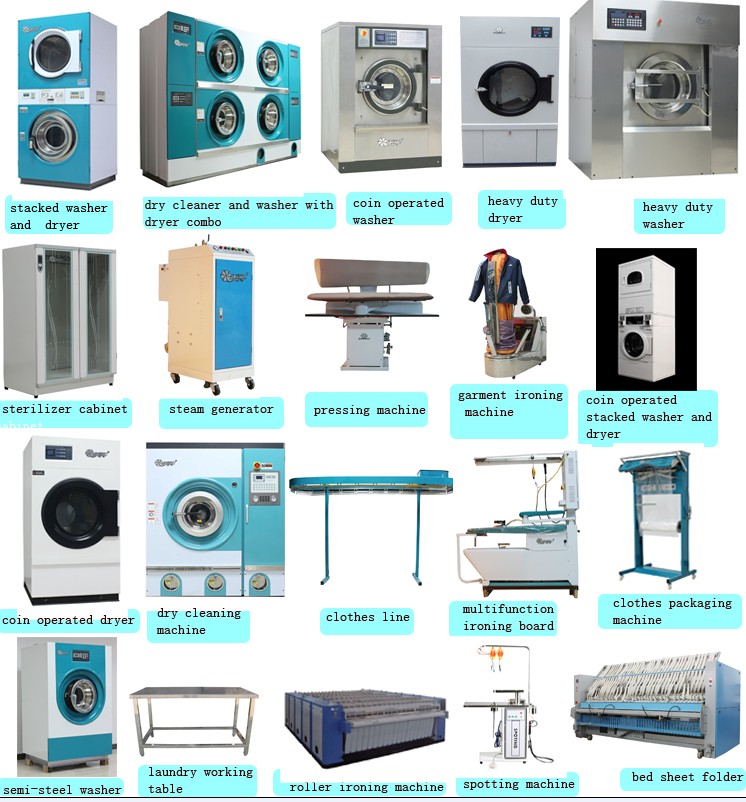 Dry Cleaner Equipment, Dry Cleaning Machine (hydrocarbon, solvent D40)