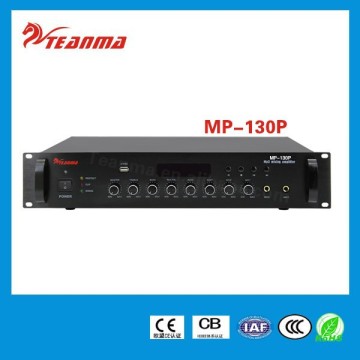 Best quality amplifier MP-130P mp3 mixing amplifier/mp3 player 130w for sale