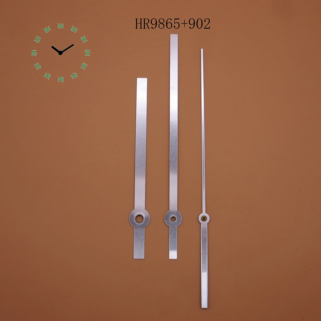 Hr9865 High Quality 120mm Metal Straight Clock Hands