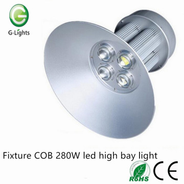 COB Fixture 280W conduziu a luz elevada da baía