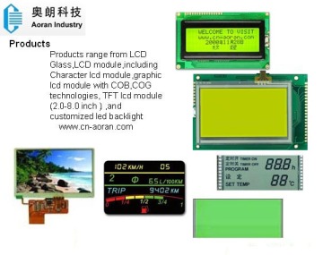 20X2 character lcd module