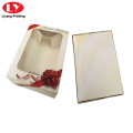 Aangepaste bedrukte decoratieve kerstpapier geschenkdoos deksels