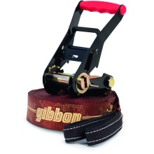 Poudre noire 50MM enduisant la double clé à cliquet de Gibbon Slackline de verrou de sécurité de 6600LBS