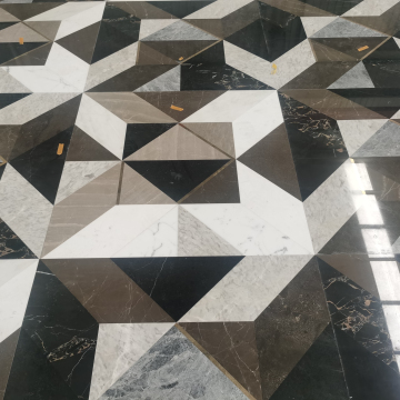Natural Stone Marble Waterjet Factory for Floor Tiles and Decor