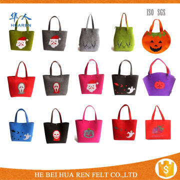 manufacturer woman promotional felt bag and non woven fabric bag