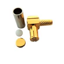 MCX plug connector right angle