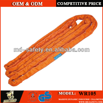100% polyster round webbing sling/lifting sling for lifting
