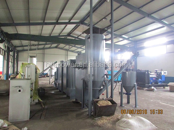 Biomass Gasification System for kilns and boilers small fluidized bed biomass gasifier electric generator wood chips gasifier