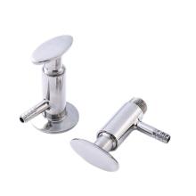 Sanitary Stainless Steel Sampling Valves: Quick-Fit Wire-Buckle Design in 304 and 316 Clamps