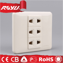 power socket, 250V 10A electrical power socket, multi socket wall sockets
