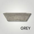 Conical Solid Color Elegant Concrete Bathtub