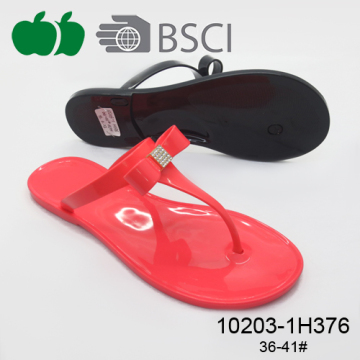 High Quality Latest Style Fashion Lady Pvc Jelly slipper