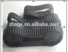 Factory Hot sale robot rubber tracks and wheels