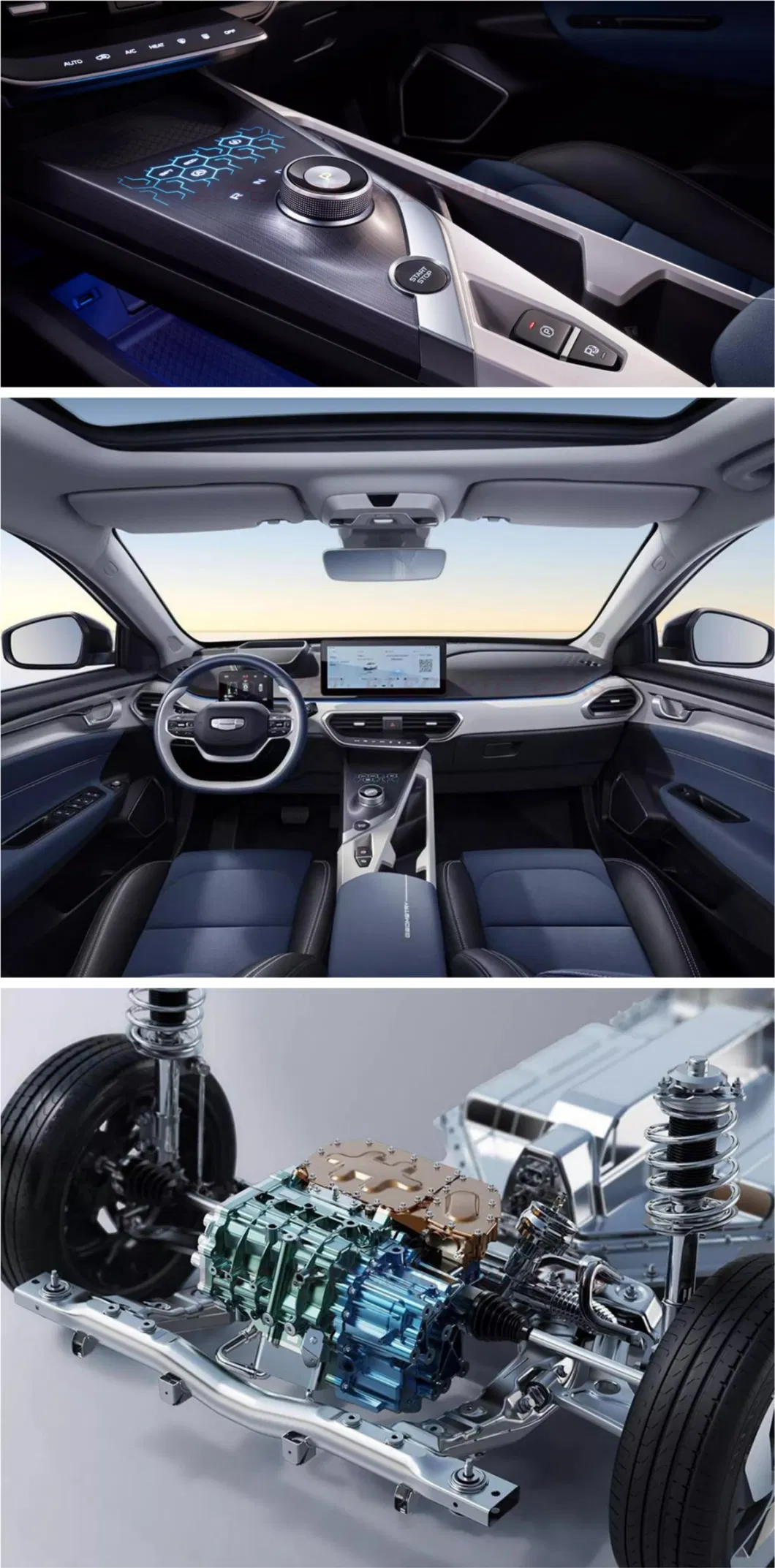 Pure Electric High Speed Motor Geometry a Ge11 Passenger Auto EV Sedan Nedc 430km 600km Range Taxi Car with Fast Charge