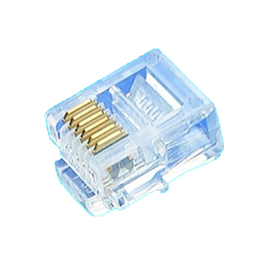 Crystal Unshielded Modular Plug 6P6C