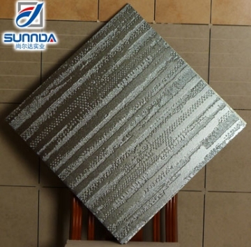 metal glazed tile , metal finish rustic wall and floor tile