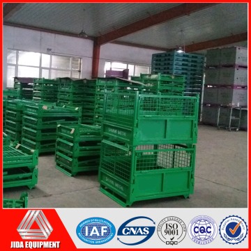Folding Storage Wire Mesh Pallet Cage