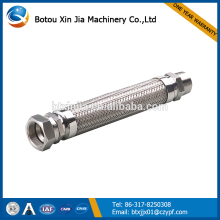 braided metal bellow hose with thread connection