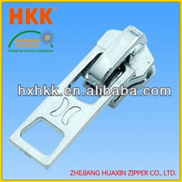 zinc alloy reversible zipper slider,Customed metal zipper slider