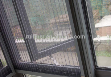 grey fiberglass folding window screen