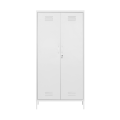 Standing White 2 Door Armoire Wardrobe Closets