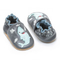 Miękkie skórzane ryby Unisex Baby Buty