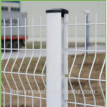 triangle PVC coated iron wire welded mesh fence