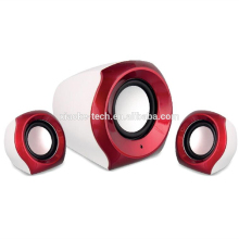 Dongguan sound system 2.1 multimedia pc speaker for dvd player