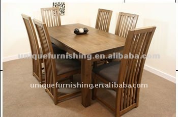 Solid wood furniture, dining set