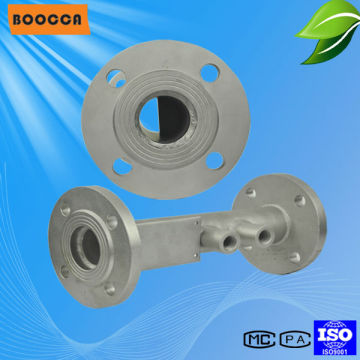Asphalt media wedge flow sensor
