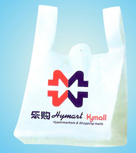 custom plastic shopping bag for supermarket trolley