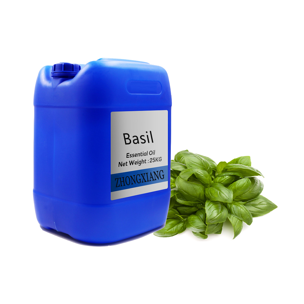 Supply Natural Basil Essential Oil 100% Pure