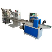 Plastic Spoon Automatic Feeding and Flow Packaging Machine