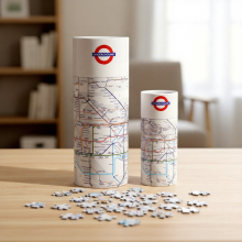 Custom Paper Tube Gift Box for Puzzle Making