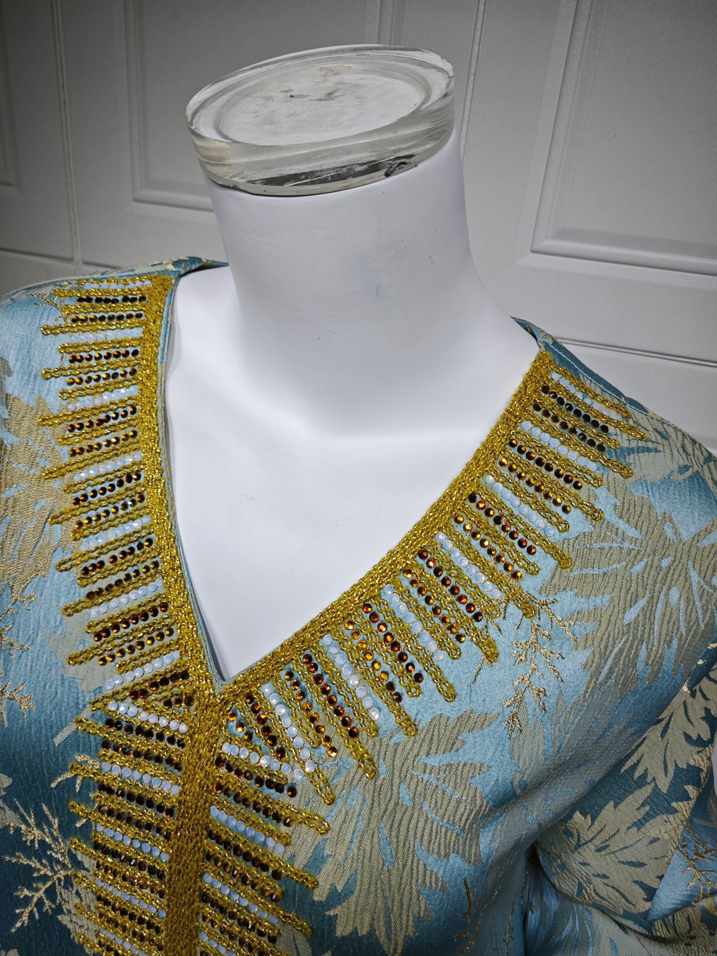 لباس جلبیه رمضان AB489 (11) Jalabiya Dress Ramadan AB489 (11)