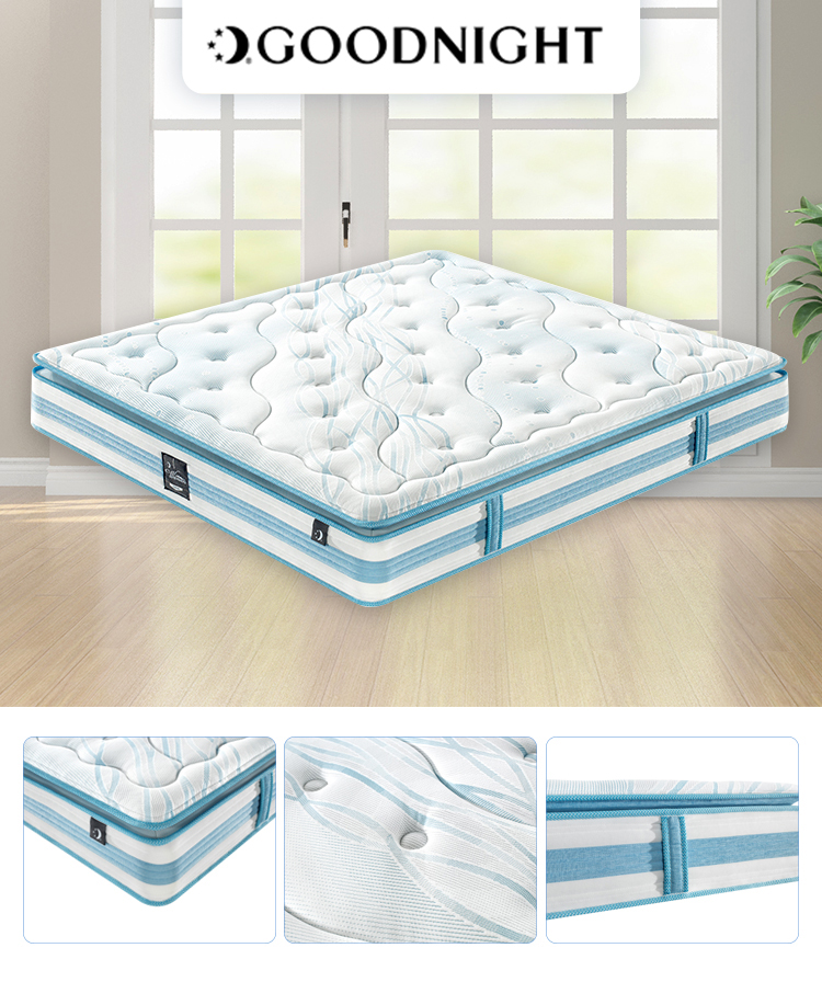 Goodnight OEM Foam Spring Breathable Hotel Mattress For Household Bedroom