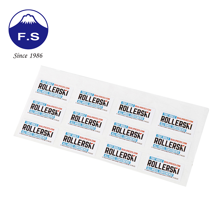 Recyclable Printing Pvc Waterproof Label Sticker