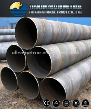 Black painting Spiral welded steel Tube API 5L for Fluid transportation