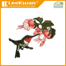 Sew-On Style and Patches Product Type Bird Flower Embroidered Patches