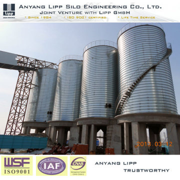 Coal Storage Silo Truck Loading Silo