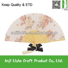 Foldable Silk Fabric Hand Fan