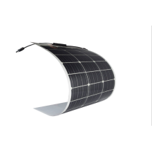 طاقة جديدة 310 واط 120 نصف خلية لوحة شمسية ثنائية الوجه بواسطة خلايا شمسية أحادية البلورية من السيليكون للنظام الشمسي المنزلي