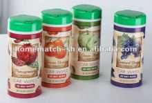 car cleaning wet wipe