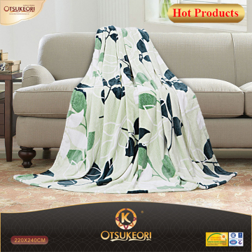 World class super soft blanket and jacquard throw blanket with cheap fleece blanket in buik
