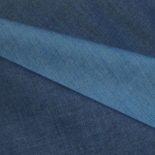 Tissu 100% coton de denim de couleur de base de l&#39;indigo pour des pantalons