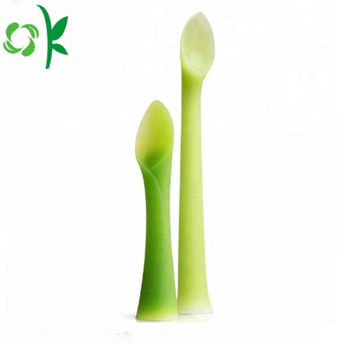 Cuchara de entrenamiento para bebé de silicona 100% BPA-free Trainer Spoon